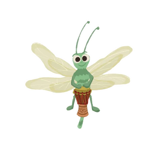 Insect Mascot Element